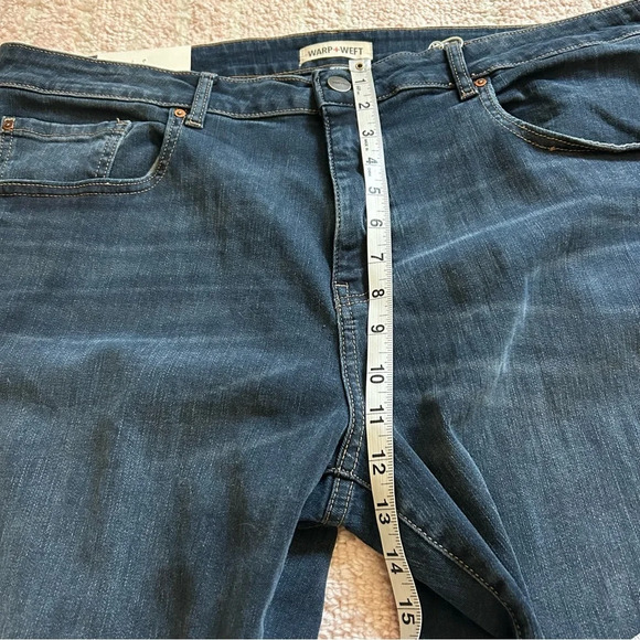 NWT Warp+Weft Chicago Straight Denim Jeans Size 40x30 - Picture 10 of 11